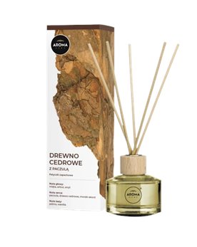 Aroma Patyczki zapachowe 50ml - Drewno Cedrowe Paczulą