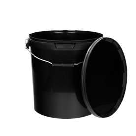BenBow Wiadro detailingowe czarne 20L + pokrywka