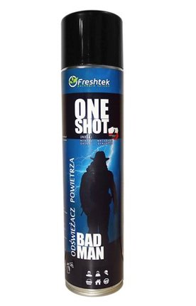 Freshtek ONE SHOT 600ml odświeżacz powietrza - Bad Man