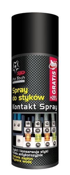 SJD Spray do Styków 400ml - likwidacja przebić elektrycznych