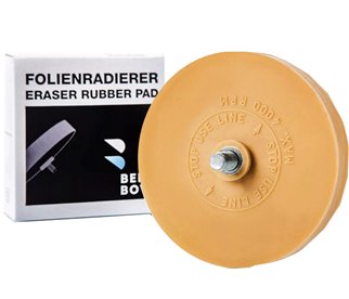 BenBow Gumowy Krążek + ADAPTER Pad Do Usuwania Naklejek