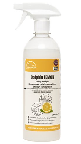 Dolphin LEMON 750ml - Odświeżacz Powietrza zapach cytrynowy