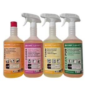 Eco Shine Zestaw 4x1L - plyny do mycia kuchni urządzeń AGD