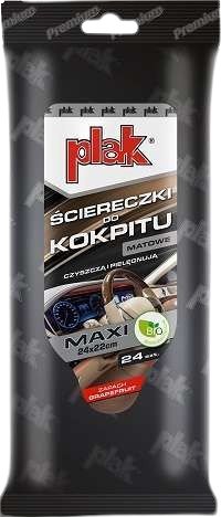 Atas Plak Matowe ściereczki do kokpitu 24szt MAXI