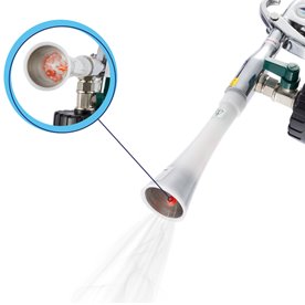 Benbow 004 - Pistolet czyszczący z metalową tubą wzmocnioną