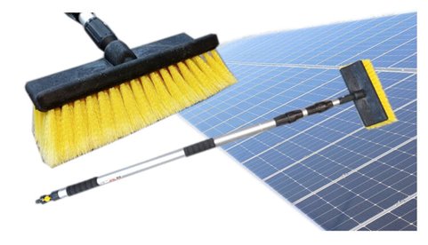 Szczotka teleskopowa do mycia solarów 1,35m - 2,5m