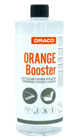 Draco ORANGE BOOSTER 1L - płyn czyszczący tapicerki dywany