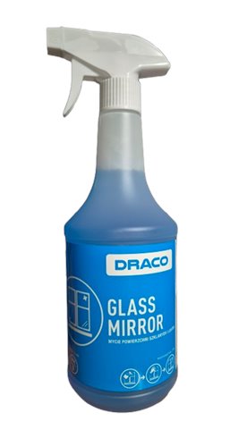 Draco GLASS & MIRROR 750ml - mycie okien luster bez smug