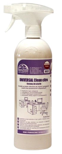 Dolphin Universal Clean CITRO 1L - Płyn uniwersalny do mycia