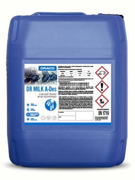 Draco Dr Milk A-DES 25kg - do mycia i dezynfekcji dojarek