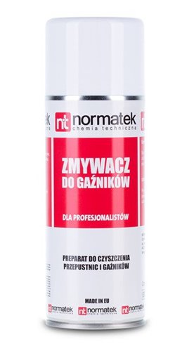 Normatek Zmywacz do Gazików 400ml - spray do dysz zaworów