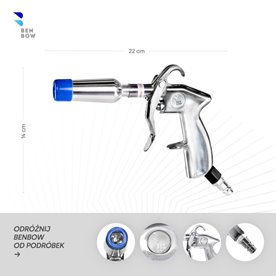 BenBow 001 Blow Gun - pistolet do przedmuchiwania