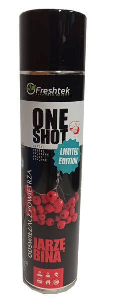 Freshtek ONE SHOT 600ml odświeżacz powietrza - Jarzębina