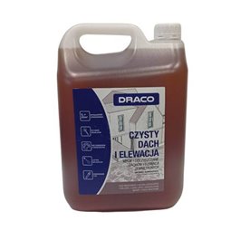 Draco CZYSTY DACH i elewacja 5L - płyn do mycia elewacji