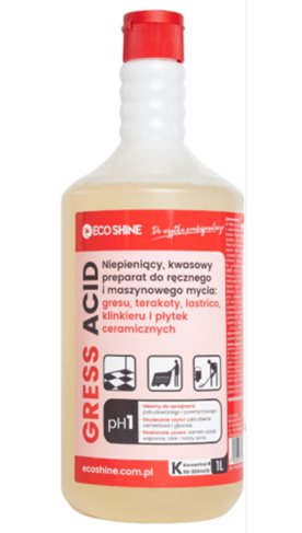 Eco Shine GRESS ACID 1L - płyn do mycia gresu