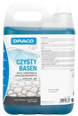 Draco CZYSTY BASEN 5L - mycie zadaszeń basenowych