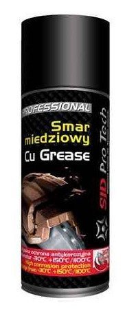 SJD Smar Miedziowy 400ml - spray do smarowania połączeń śrub