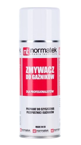 Normatek Zmywacz do Gazików 400ml - spray do dysz zaworów