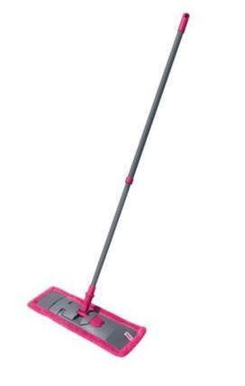 York Mop SALSA 43cm - płaski z mikrofibry różowy
