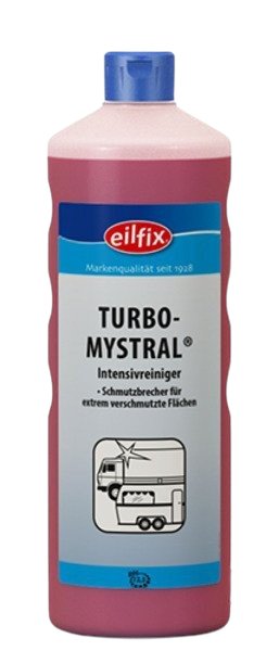 Eilfix TURBO MYSTRAL 1L - usuwanie tłustych plam z plastików