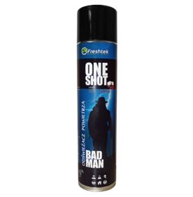 Freshtek ONE SHOT 600ml odświeżacz powietrza - Bad Man