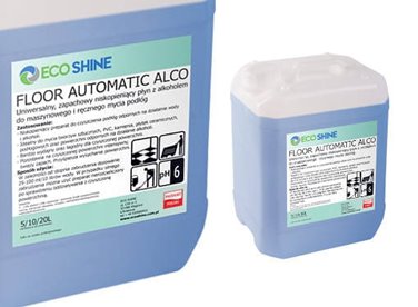 Eco Shine FLOOR AUTOMATIC ALCO 5L - maszynowe mycie podłóg
