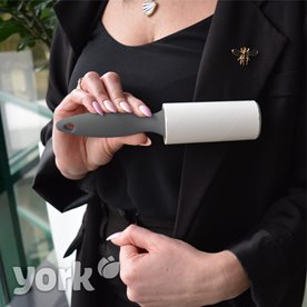 Rolka do ubrań z rączką - zbiera włosy sierść pyłki