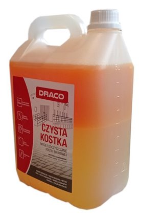 Draco Czysta Kostka 5L - Mycie Odtłuszczanie Kostki Brukowej