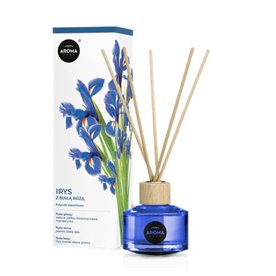 Aroma Patyczki zapachowe 50ml - Irys z Białą różą