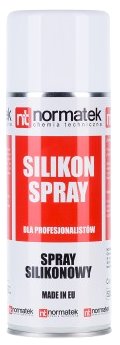 Normatek Silikon Spray 400 ml - do konserwacji plastików