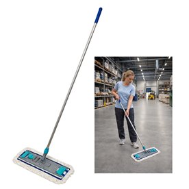 Profesjonalny mop PREMIUM 50 cm kij + stelaż + mop