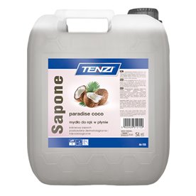 TENZI SAPONE PARADISE COCO (białe) - Mydło w płynie o zapachu kokosowym - 5L