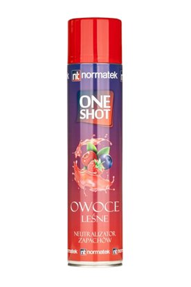 Normatek ONE SHOT 600ml odświeżacz powietrza - Owoce Leśne
