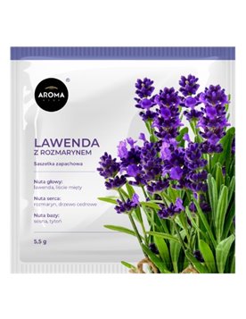 Aroma Saszetka zapachowa do szafy - Lawenda z rozmarynem