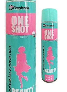 Freshtek ONE SHOT 600ml odświeżacz powietrza - Beauty