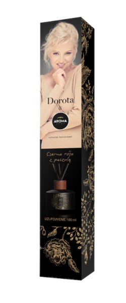 Aroma Refill patyczki zapachowe 100ml - Czarna Róża Paczula