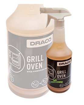 Draco GRILL & OVEN 750ml - płyn do mycia i odtłuszczania
