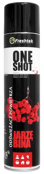 Freshtek ONE SHOT 600ml odświeżacz powietrza - Jarzębina