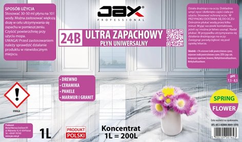 JAX 24B 1L FLOWER ULTRA Koncentrat uniwersalny