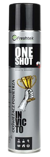Freshtek ONE SHOT 600ml odświeżacz powietrza - Invicto