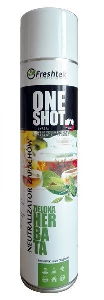 Freshtek ONE SHOT 600ml odświeżacz - Zielona Herbata