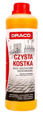 Draco CZYSTA KOSTKA 1L - mycie odtłuszczanie kostki brukowej