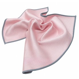 Ściereczka z mikrofibry do mycia okien Różowa 40cmx40cm