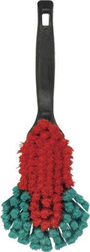 Vikan 524652 - szczotka do mycia felg kół z gumowym rantem