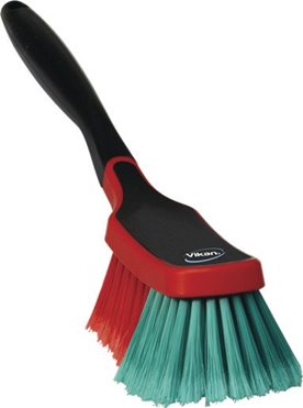 Vikan 525252 - szczotka do mycia felg z gumowym rantem