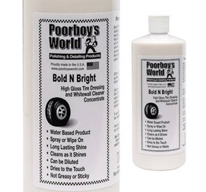 Poorboys World Bold Bright 437ml - Tire Dressing do opon