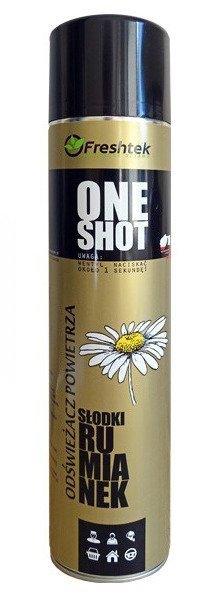 Freshtek ONE SHOT 600ml odświeżacz - Słodki Rumianek