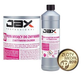 JAX 40 Płyn do zmywarek 1L - myjący z chlorem