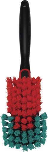 Vikan 525252 - szczotka do mycia felg z gumowym rantem