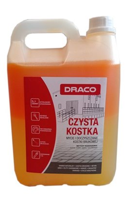 Draco Czysta Kostka 5L - Mycie Odtłuszczanie Kostki Brukowej